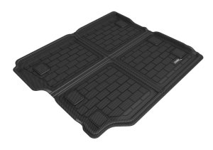 Jeep Wrangler Unlimited Cargo Liner - 3D MAXpider - Kagu - Black - `18-`21
